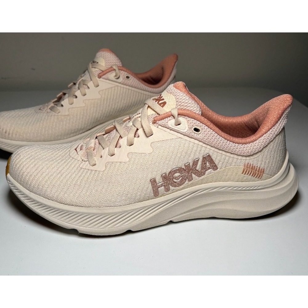 Women's HOKA Solimar Running Sneakers | Peach | Size 9.5